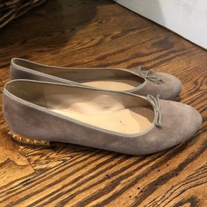 J. Crew Shoes - J Crew gray suede flat J. Crew Shoes - J Crew gray suede flat